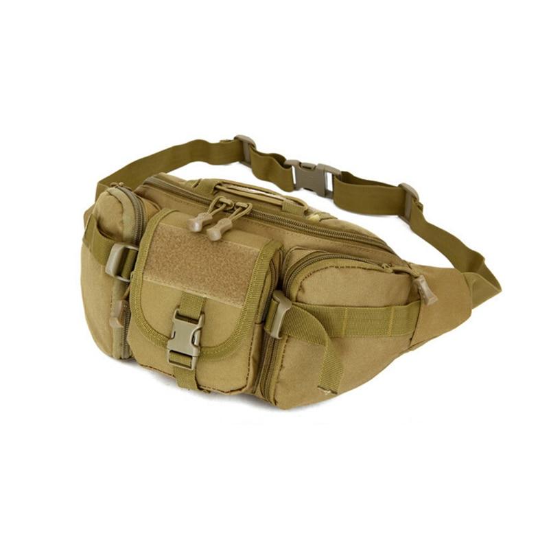 Jungle numérique Sac de ceinture tactique militaire 3P, en Nylon,  imperméable, Molle, accessoires pour Magazine, pochette banane, pour  chasse, outils de pêche