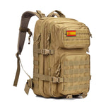 Sac à Dos Randonnée 40 Litres kaki Drapeau Espagne