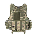 Gilet tactique Multipoche camouflage