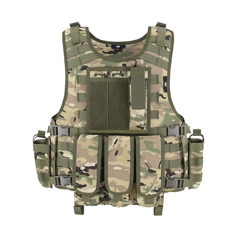 FGYZYP Gilet tactique de camouflage pour enfants, réglable, pour airsoft, paintball, paintball, jeux sur le terrain, combat, entraînement de tir, gilet de protection pour jeux extrêmes et aventures FGYZYP Gilet tactique de camouflage pour enfants, réglable, pour airsoft, paintball, paintball, jeux sur le terrain, combat, entraînement de tir, gilet de protection pour jeux extrêmes et aventures