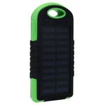 Batterie portable solaire étanche 7500 mAh chargeur solaire 2 Ports USB Chargeur solaire Boutique Survivalisme | La boutique de survie green 