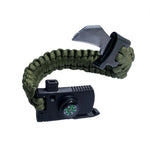 Bracelet paracorde Bracelet multifonction Boutique Survivalisme | La boutique de survie Army Green 