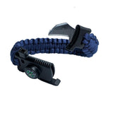Bracelet paracorde Bracelet multifonction Boutique Survivalisme | La boutique de survie Blue 