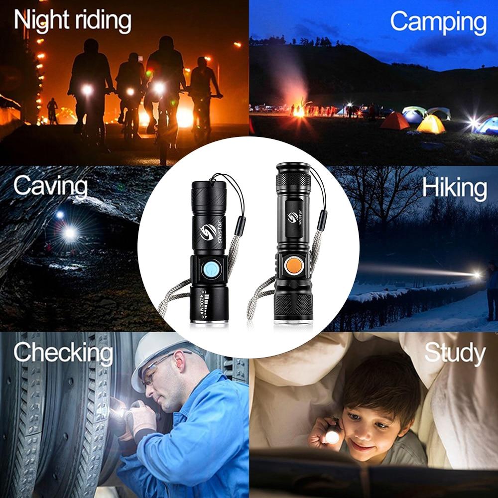 Torche LED Rechargeable USB Lampe Torche LED Ultra Puissante, 600000 Lumens Lampe De Poche, Torche Lampe De Poche Tactique Torche LED Rechargeable USB Lampe Torche LED Ultra Puissante, 600000 Lumens Lampe De Poche, Torche Lampe De Poche Tactique